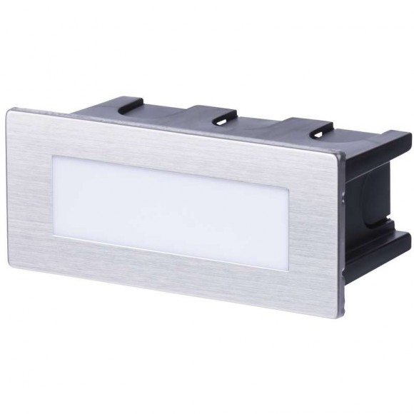 ZC0108 EMOS LED Orientierungsleuchte Rechteck 1.5W warmweiß IP65 Edelstahl