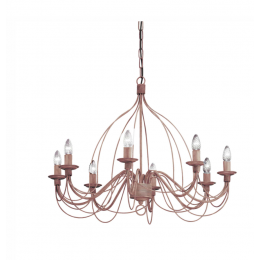 Ideal Lux 057194 Kronleuchter Corte Ruggine 8x40W | E14
