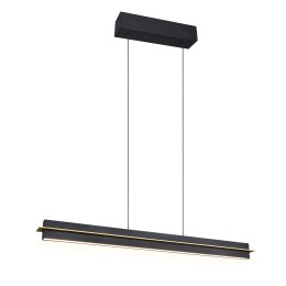 Trio T346710180 LED Pendel-Kronleuchter EMERSON | 22W integrierte LED-Quelle