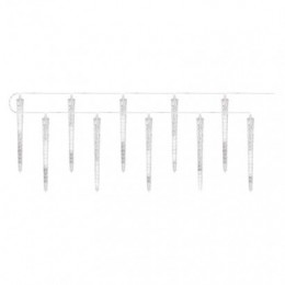 EMOS DCPC01 Weihnachtsgirlande - Eiszapfen 10 Stück 36M 140 LED | 5w | IP44