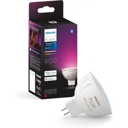 Philips Hue  8719514491403 LED intelligente Lampe | 6,3W GU5.3 | 400lm | 2200-6500+RGBK