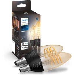 Philips Hue 8719514411869 Set 2x LED Leuchtmittel Kerze 1x4,6W | E14 | 300lm | 2200-4500K