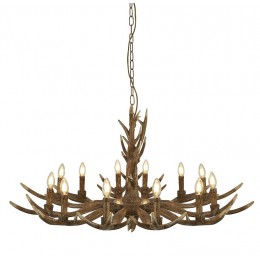 Searchlight 6416-12BR Stag Hängeleuchte E14 12 x 40W