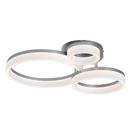 Rabalux 98071387 LED Anbau-Kronleuchter Amilia  | 24W integrierte LED-Quelle | 2650lm | 3000+4000+65