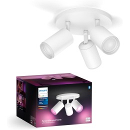 Philips HUE 8720169319516 LED Spot-Deckenleuchte Fugato | 3x4,2W GU10 | 2000-6500K+RGBK