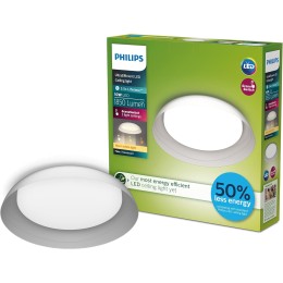 Philips 8720169300972 LED Deckenleuchte Fleta | 10W integrierte LED-Quelle | 1850lm | 2700K