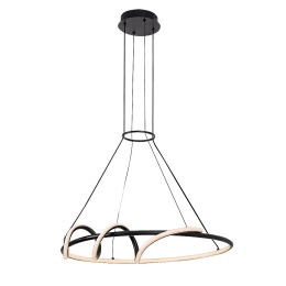 Rabalux 98072022 LED Pendel-Kronleuchter Menazi  | 46W integrierte LED-Quelle | 4160lm | 3000-6500K