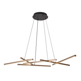 Rabalux 98072369 LED Pendel-Kronleuchter Severine  | 40W integrierte LED-Quelle | 2400lm | 3000-6500