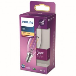 Philips 8718699763190 LED Lampe 1x2W | E14 | 250LM | 2700K