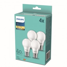 Philips 8718699774639 LED 4x8w / 60W | E27 | 806lm | A60 | 2700k