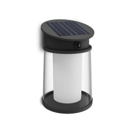 Philips 8720169361942 LED solar Außenwandleuchte Juda  | 3,2W integrierte LED-Quelle | 500lm | 2700K
