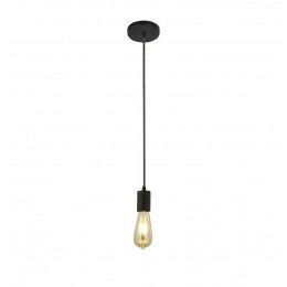 Searchlight 9661BK Squiggle Hängeleuchte E27 1 x 60W