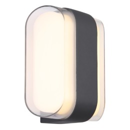 Globo 34315 LED Außenwandleuchte PLIXON | 12W integrierte LED-Quelle | 1133lm | 3000K