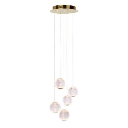 Italux PND-12220121-5A-GD LED Pendel-Kronleuchter Rosario integrierte LED-Quelle | 3000K