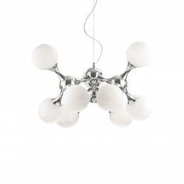 Ideal Lux 082059 Kronleuchter Nodi Bianco 9x40W | E14