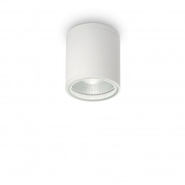 Ideal Lux 122663 Außendeckenleuchte 1x28W Gun Bianco | GU10 | IP44