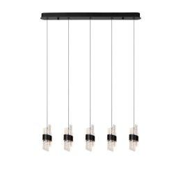 Lucide L134963530 LED Pendel-Kronleuchter KLIGANDE  | 5x7,8W integrierte LED-Quelle | 5x620lm | 2700