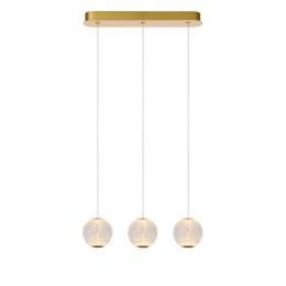 Lucide L134991260 LED Pendel-Kronleuchter CINTRA  | 3x4,7W integrierte LED-Quelle | 3x283lm | 2700K