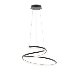Italux PND-2168-M-BK LED Pendel-Kronleuchter Lorila | 60W LED | 3300lm | 3000-6000K