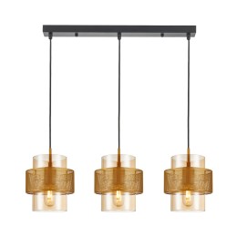 Italux PND-22132-3S-GD-AMB Pendel-Kronleuchter Vinoti E27