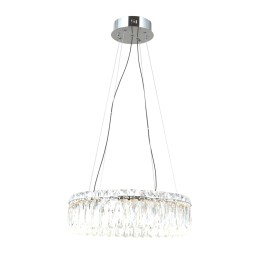 Italux PND-34364-3-CH-CL LED Pendel-Kronleuchter Nosta | 36W LED | 2358lm | 3000K