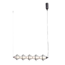 Italux PND-34395-5-BK LED Pendel-Kronleuchter Fuente | 25W LED | 1576lm | 3000K