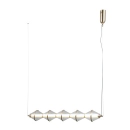 Italux PND-34395-5-HBR LED Pendel-Kronleuchter Fuente | 25W LED | 1576lm | 3000K