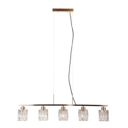 Italux PND-40814-5-HBR Pendel-Kronleuchter Simona E14