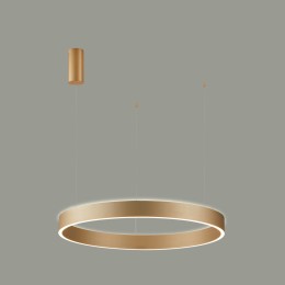 Italux PND-56215D-080RPP-GD LED Pendel-Kronleuchter Brasco Up Down | 80W integrierte LED-Quelle | 40