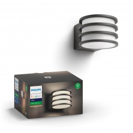 Philips Hue 17401/93/P0 Außenwandleuchte Lucca 1x9,5W | 2700K | E27