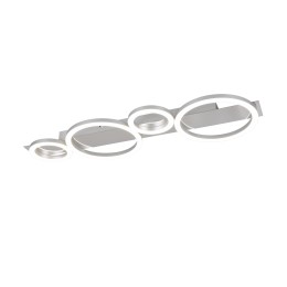 Trio TR64821106 LED Anbau-Kronleuchter LUMOS | 26,5W integrierte LED-Quelle