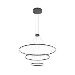 Redo 01-2244-TRIAC LED Pendel-Kronleuchter TRIAC ORBIT | 151W integrierte LED-Quelle | 11298lm | 300