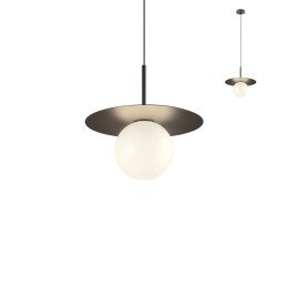 Redo 01-2730 Pendel-Kronleuchter PLATO  E14