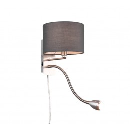 Trio 271170211 LED Wandleuchte Hotel 1x40w | E14 + 1X LED 31W | 310lm | 3000k