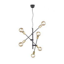 TRIO 306700632 Cross Hängeleuchte E27 6x28W