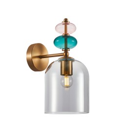 Italux WL-30263-1B-BRO-SG Wandleuchte Busco E27