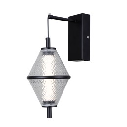 Italux WL-34395-1-BK LED Wandleuchte Fuente | 5W LED | 422lm | 3000K