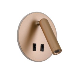 Italux WL-53742-1-GD LED Spot-Wandleuchte Furla | 8W LED | 516lm | 3000K